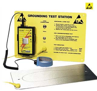 Wrist Band Heel-Toe Test Station