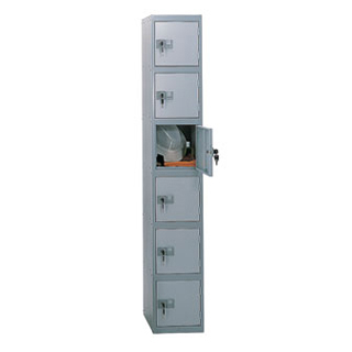Six Tier Locker