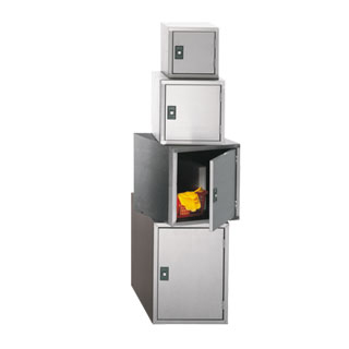 Stainless Steel Cube Lockers