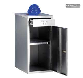 Stainless Steel Single Door Cabinet