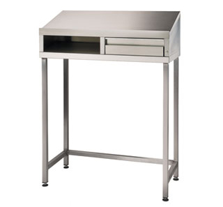 Stainless Steel Desk Unit