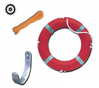Lifebuoys, Floating Line & Hook