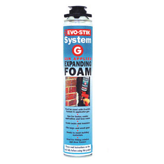 System G Gun Applied Foam