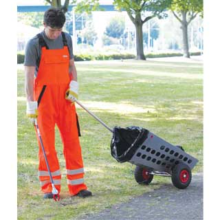 Garbage Trolley Caddy
