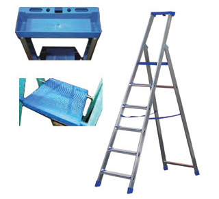 Stepladder with Toolbox