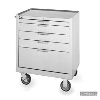 Stainless Steel Mobile Cabinet