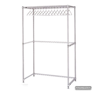 Stainless Steel Garment Rack