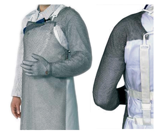 Steel Mesh Full Arm Glove