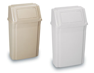 Slim Jim  Wall-Mounted Bins