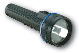 Waterproof Rubber Torch 3 Cell